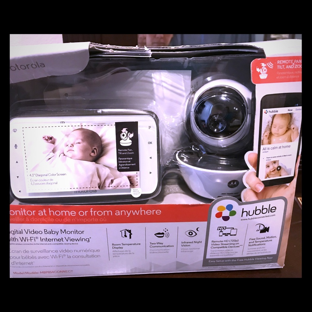 Sold‼️Motorola Baby Monitor with Wi-Fi